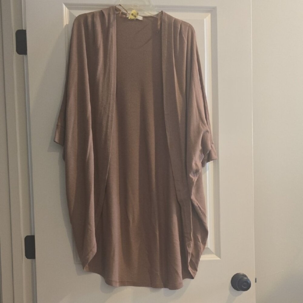 Ya Los Angeles Brown Kimono Cardigan